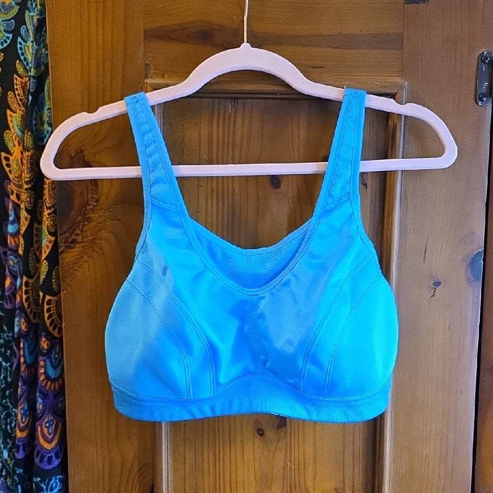 Vibrant Blue Sports Bra for Women